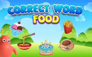 Correct Word Food